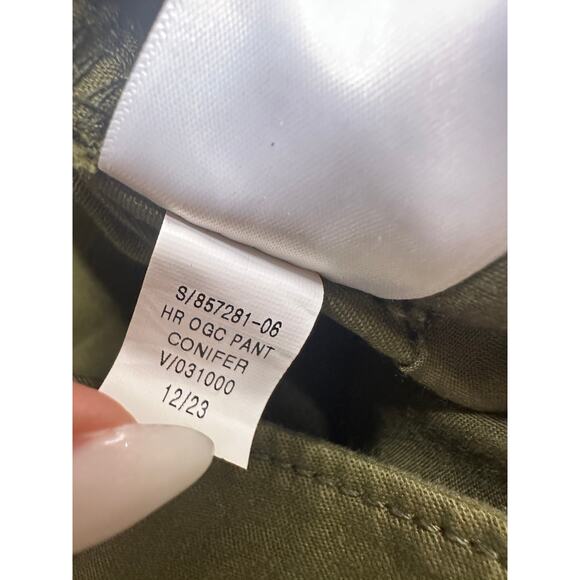 Old Navy High Rise OG Chino Pants Women XL Olive Green Stretch Waist - Picture 9 of 9